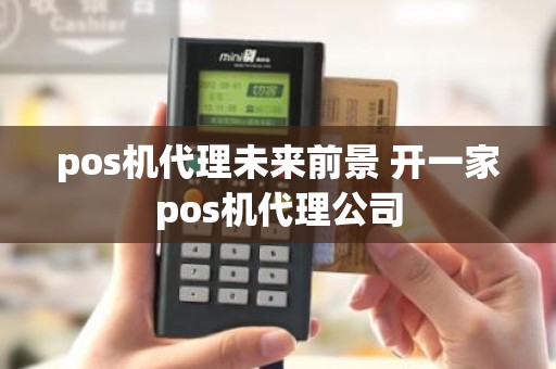 pos机代理未来前景 开一家pos机代理公司