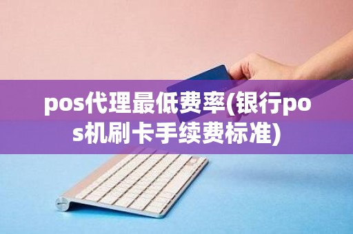 pos代理最低费率(银行pos机刷卡手续费标准)