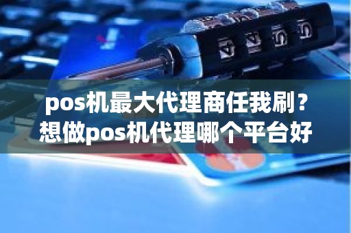 pos机最大代理商任我刷？想做pos机代理哪个平台好