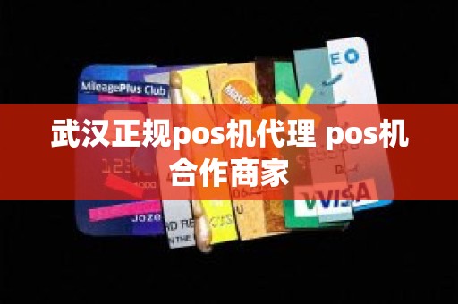 武汉正规pos机代理 pos机合作商家