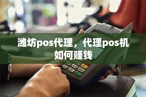 潍坊pos代理，代理pos机如何赚钱