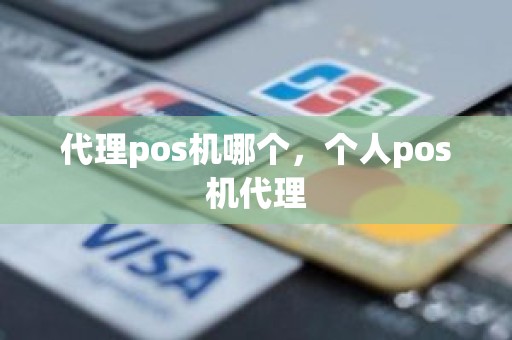 代理pos机哪个，个人pos机代理