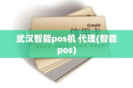 武汉智能pos机 代理(智能pos)
