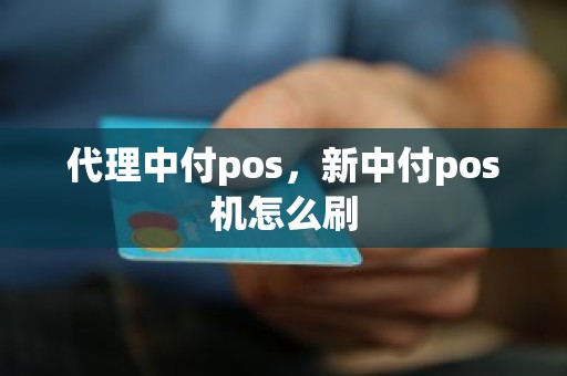 代理中付pos，新中付pos机怎么刷