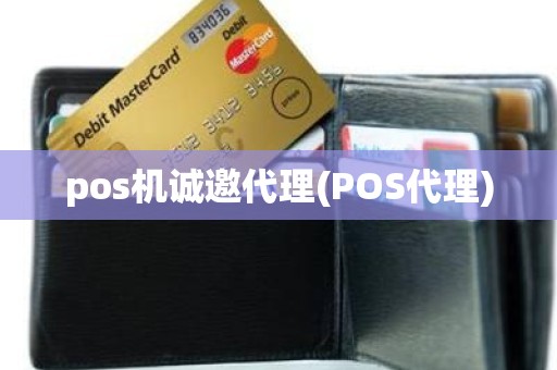pos机诚邀代理(POS代理)