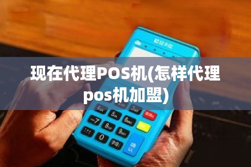 现在代理POS机(怎样代理pos机加盟)