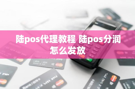 陆pos代理教程 陆pos分润怎么发放