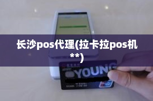 长沙pos代理(拉卡拉pos机**)