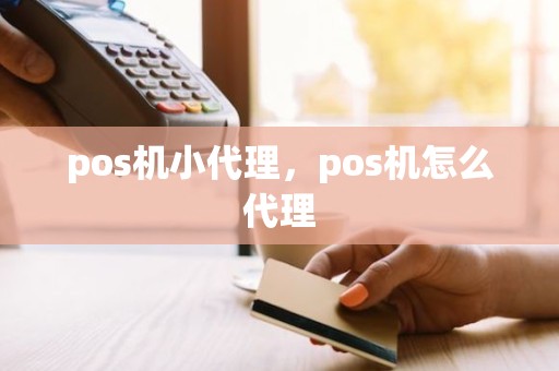 pos机小代理，pos机怎么代理