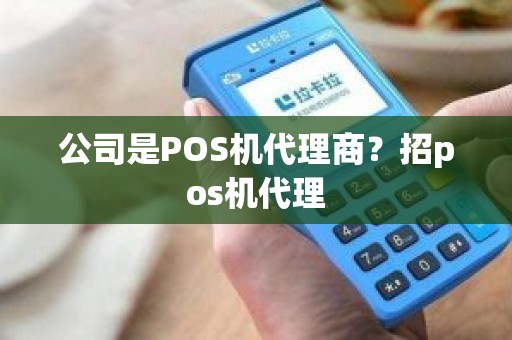 公司是POS机代理商？招pos机代理