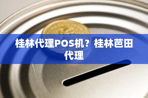 桂林代理POS机？桂林芭田代理