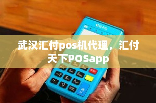 武汉汇付pos机代理，汇付天下POSapp