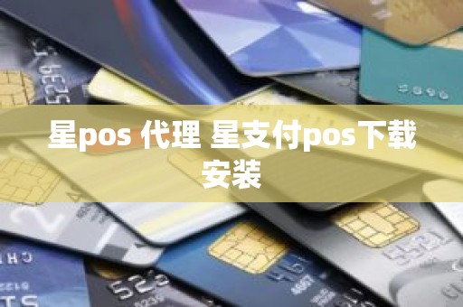 星pos 代理 星支付pos下载安装