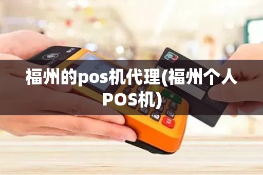 福州的pos机代理(福州个人POS机)