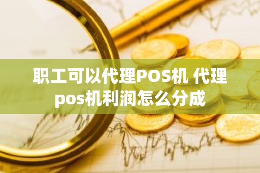 职工可以代理POS机 代理pos机利润怎么分成