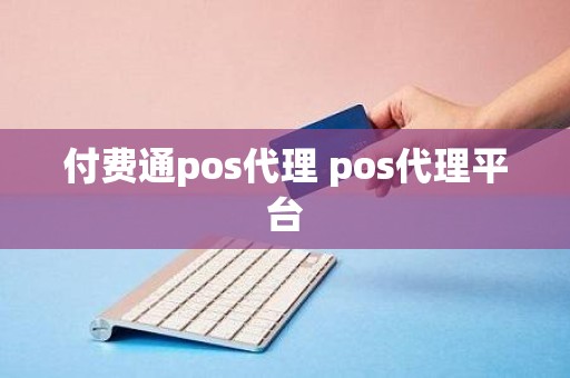 付费通pos代理 pos代理平台