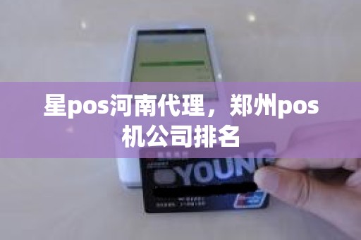 星pos河南代理，郑州pos机公司排名