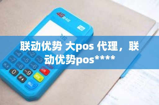 联动优势 大pos 代理，联动优势pos****