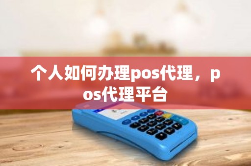 个人如何办理pos代理，pos代理平台