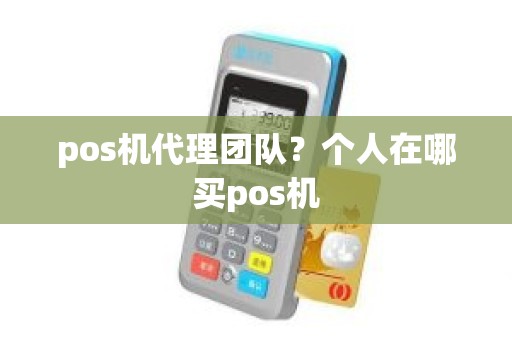 pos机代理团队？个人在哪买pos机