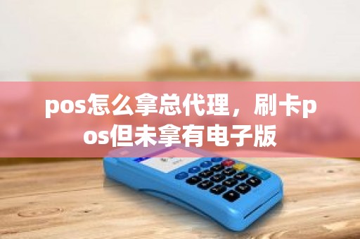 pos怎么拿总代理，刷卡pos但未拿有电子版