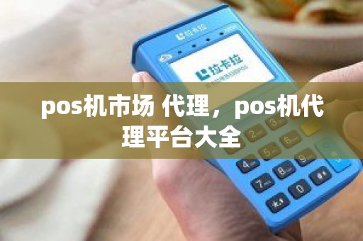 pos机市场 代理，pos机代理平台大全