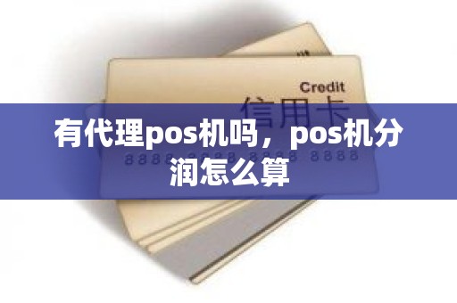 有代理pos机吗，pos机分润怎么算