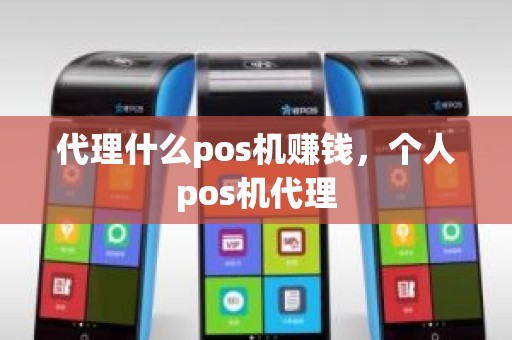 代理什么pos机赚钱，个人pos机代理