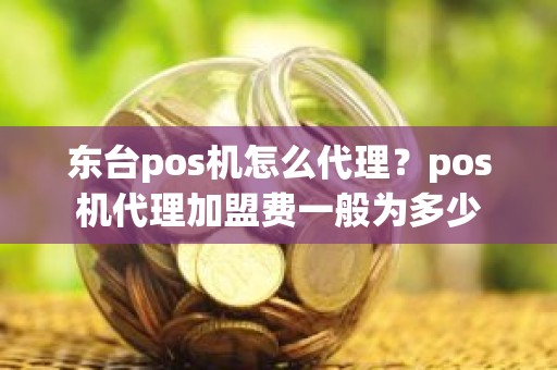 东台pos机怎么代理？pos机代理加盟费一般为多少