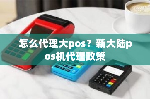 怎么代理大pos？新大陆pos机代理政策