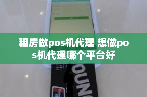 租房做pos机代理 想做pos机代理哪个平台好