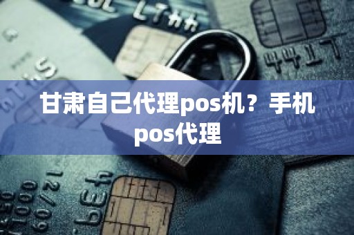 甘肃自己代理pos机?手机pos代理 甘肃自己代理pos机?手机pos代理