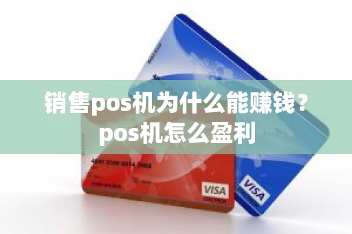 销售pos机为什么能赚钱？pos机怎么盈利
