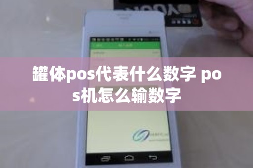 罐体pos代表什么数字 pos机怎么输数字