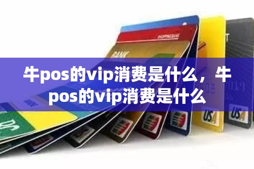 牛pos的vip消费是什么，牛pos的vip消费是什么