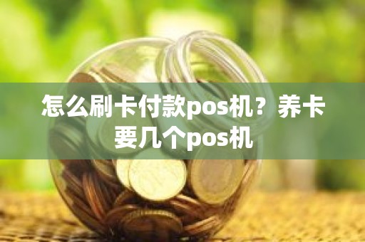 怎么刷卡付款pos机？养卡要几个pos机