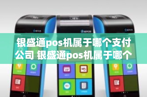 银盛通pos机属于哪个支付公司 银盛通pos机属于哪个支付公司