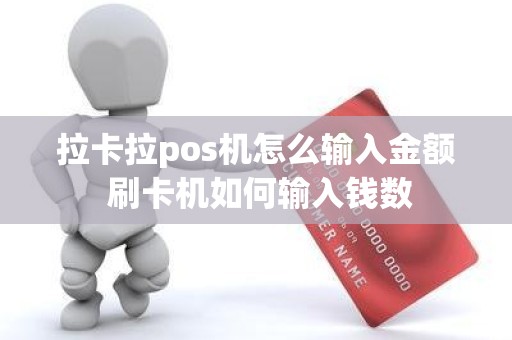 拉卡拉pos机怎么输入金额 刷卡机如何输入钱数 拉卡拉pos机怎么输入金额 刷卡机如何输入钱数