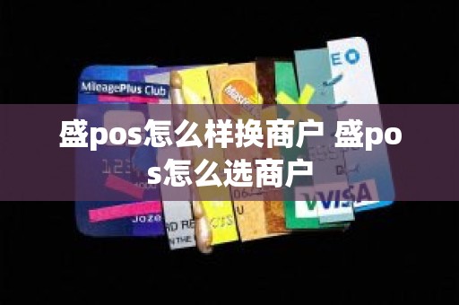 盛pos怎么样换商户 盛pos怎么选商户