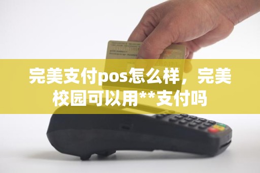 完美支付pos怎么样，完美校园可以用**支付吗