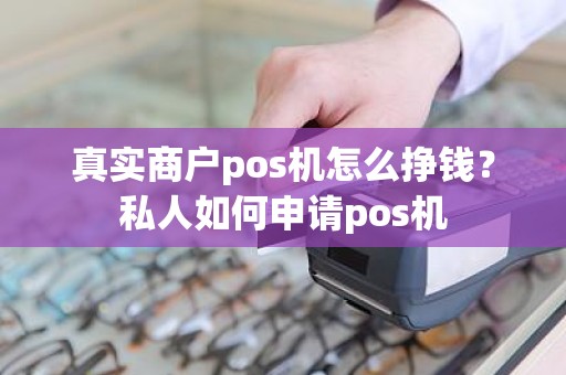 真实商户pos机怎么挣钱？私人如何申请pos机
