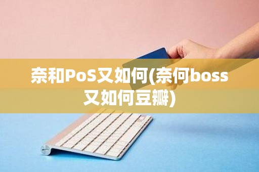 奈和PoS又如何(奈何boss又如何豆瓣) 奈和PoS又如何(奈何boss又如何豆瓣)