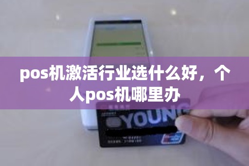 pos机激活行业选什么好,个人pos机哪里办 pos机激活行业选什么好,个人pos机哪里办