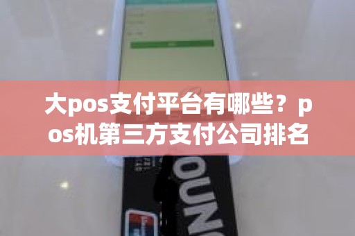 大pos支付平台有哪些？pos机第三方支付公司排名