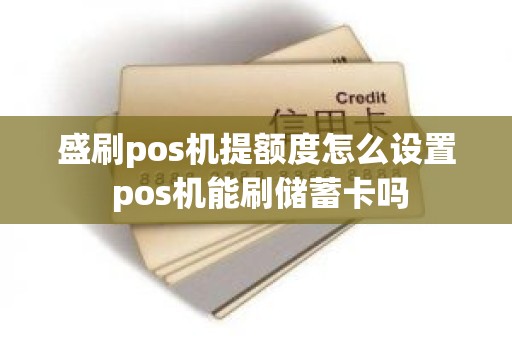 盛刷pos机提额度怎么设置 pos机能刷储蓄卡吗