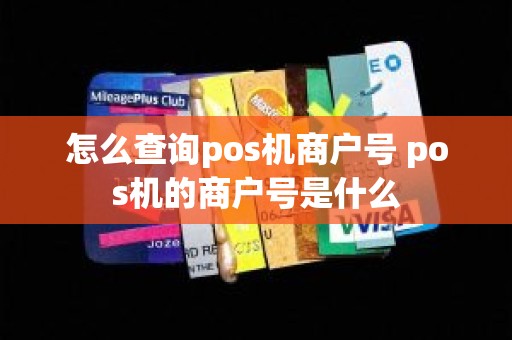 怎么查询pos机商户号 pos机的商户号是什么