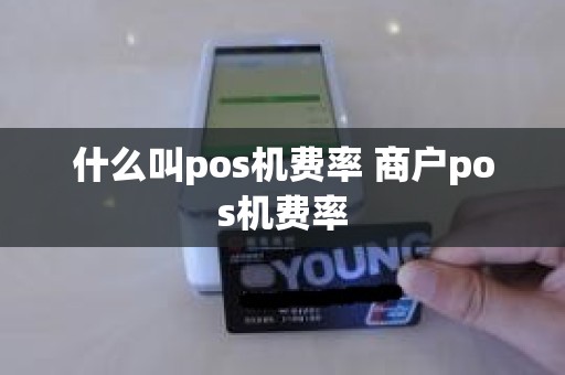 什么叫pos机费率 商户pos机费率