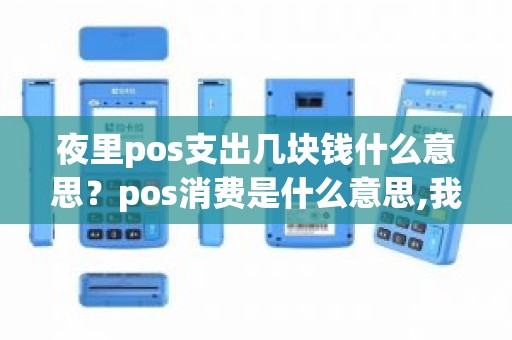 夜里pos支出几块钱什么意思？pos消费是什么意思,我没有消费
