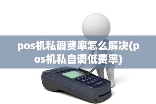 pos机私调费率怎么解决(pos机私自调低费率)