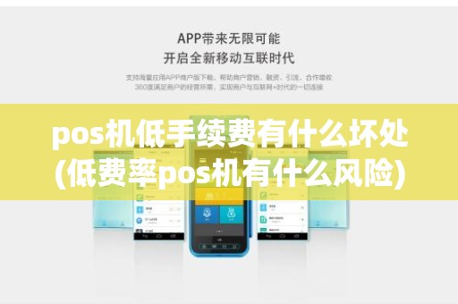pos机低手续费有什么坏处(低费率pos机有什么风险)